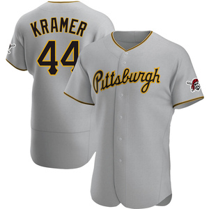 Men's Pittsburgh Pirates Kevin Kramer Authentic Gray Road Jersey