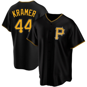 Men's Pittsburgh Pirates Kevin Kramer Replica Black Alternate Jersey