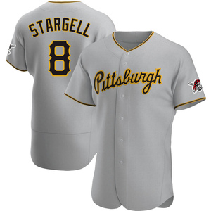 Men's Pittsburgh Pirates Willie Stargell Authentic Gray Road Jersey