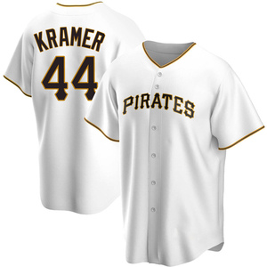 Youth Pittsburgh Pirates Kevin Kramer Replica White Home Jersey