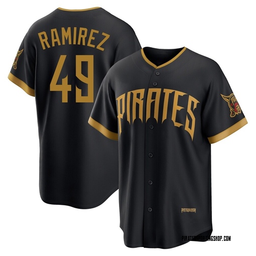 Youth Pittsburgh Pirates Yohan Ramirez Limited Black 2026 City Connect Stadium Jersey